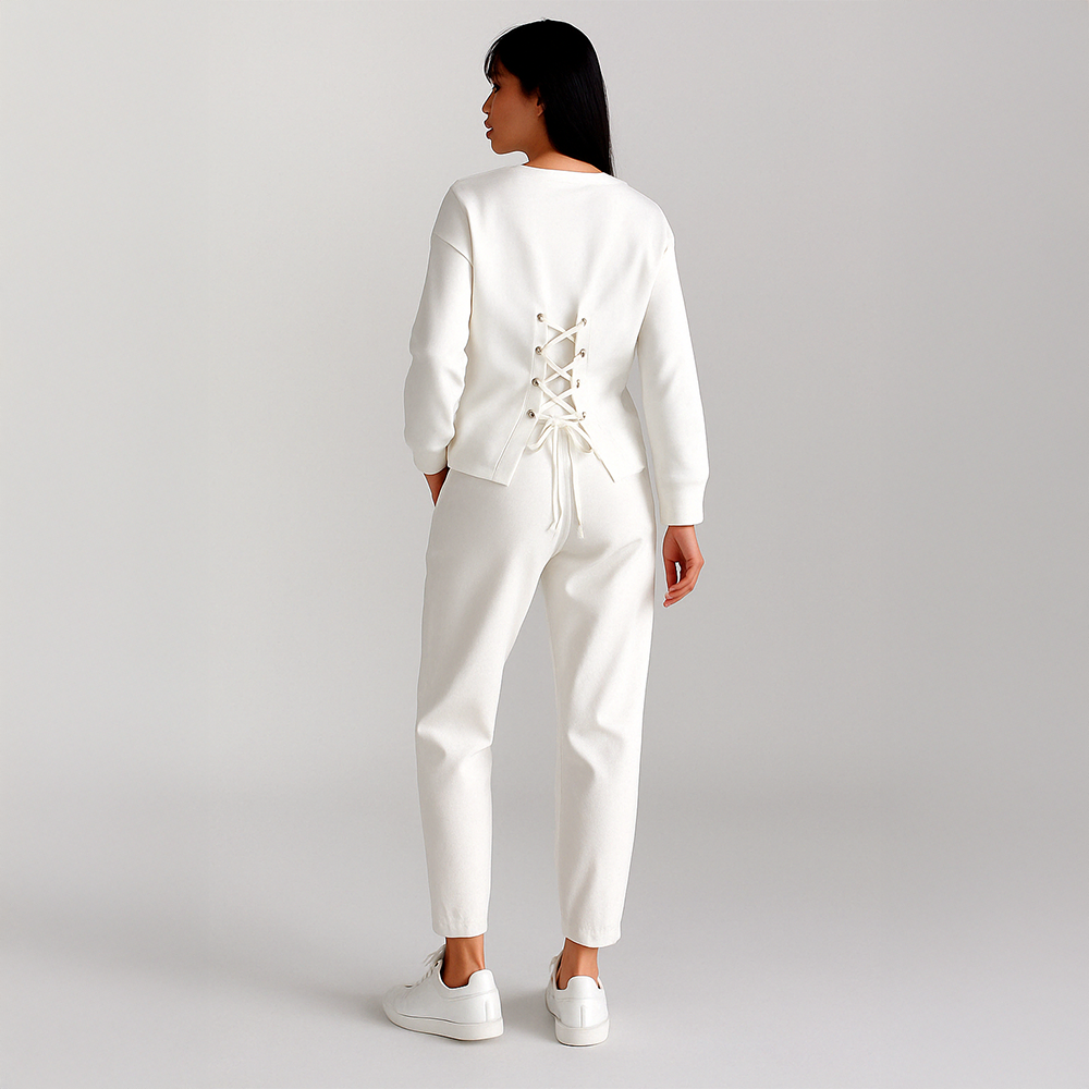 Conjunto Transpassado de Manga Comprida MaxConfort (O conjunto das Celebridades famosas)- Edição Limitada